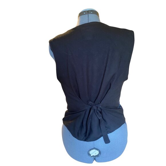 90s vintage plaid vest - Picture 4 of 6